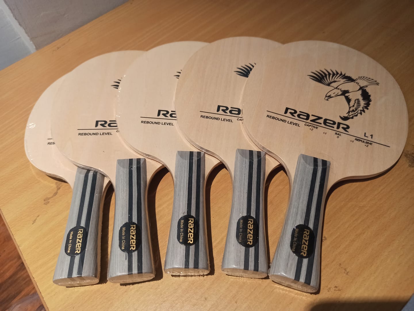 雷蛇展翅 純木五夾 (初階球友適用)