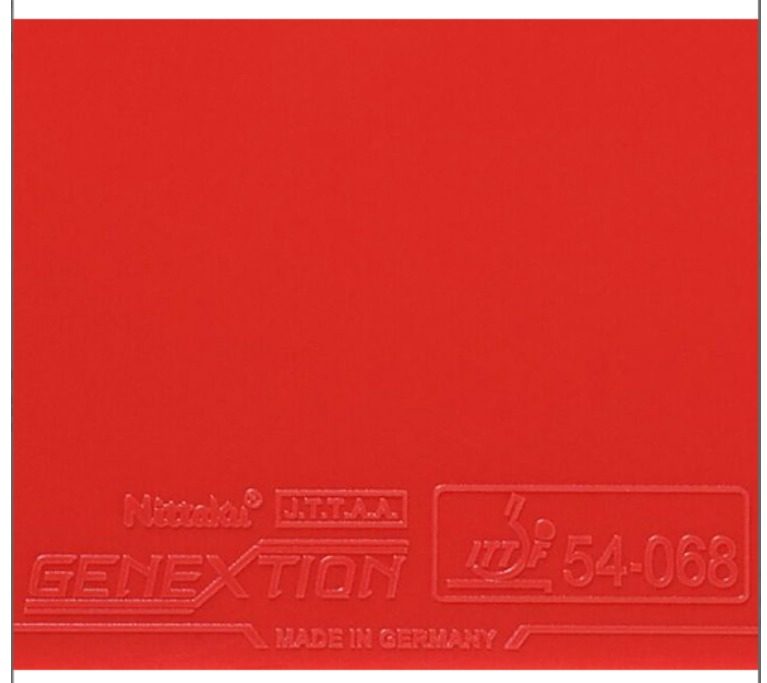 【 Nittaku 】Genextion 2024最高等級新膠皮