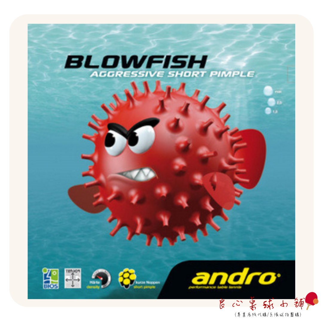 【 Andro 】BLOWFISH 氣泡魚 內能短顆