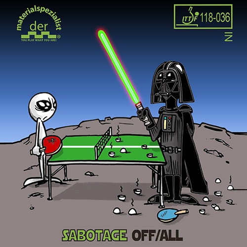 【 Der Materialspezialist 】德國材料專家 膠皮 平面 -  Sabotage ALL/OFF