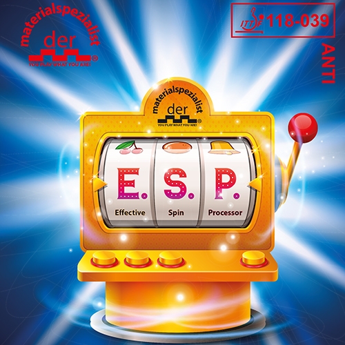 【 Der Materialspezialist 】德國材料專家 膠皮 防弧 -  E.S.P. Effectiv Spin Processor