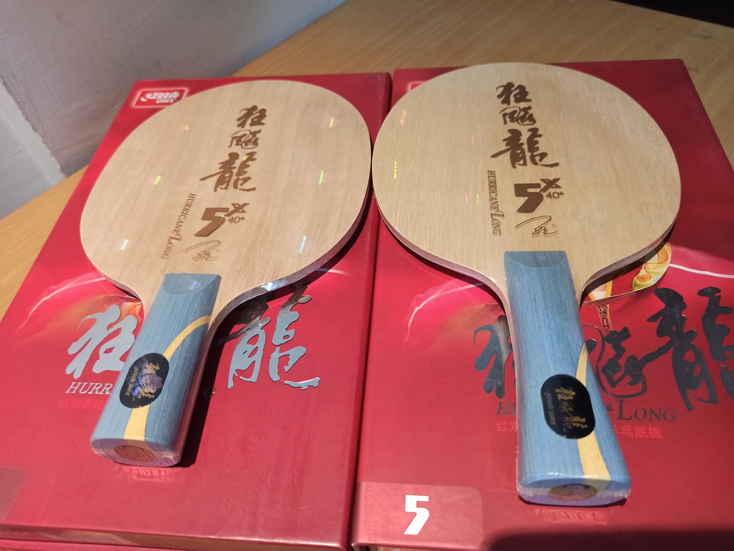 【紅雙喜】狂飆龍5X 市場版本