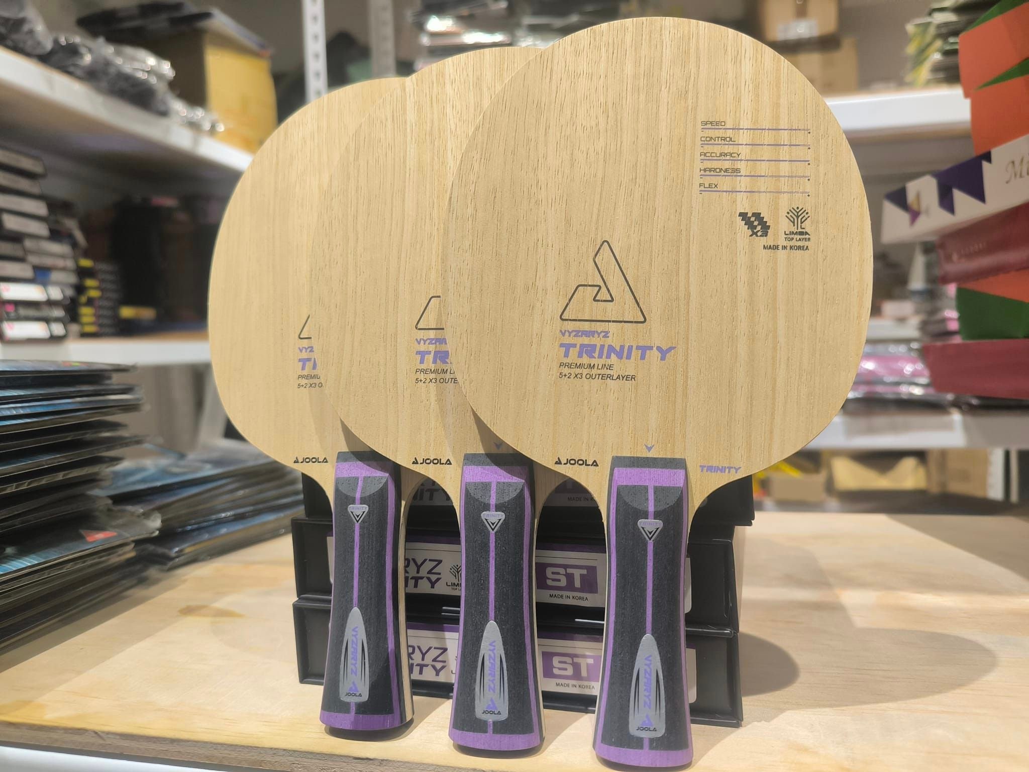 【 Joola 】Vyzaryz Trinity 超級3X纖維(AL+ZLF+CARBON)