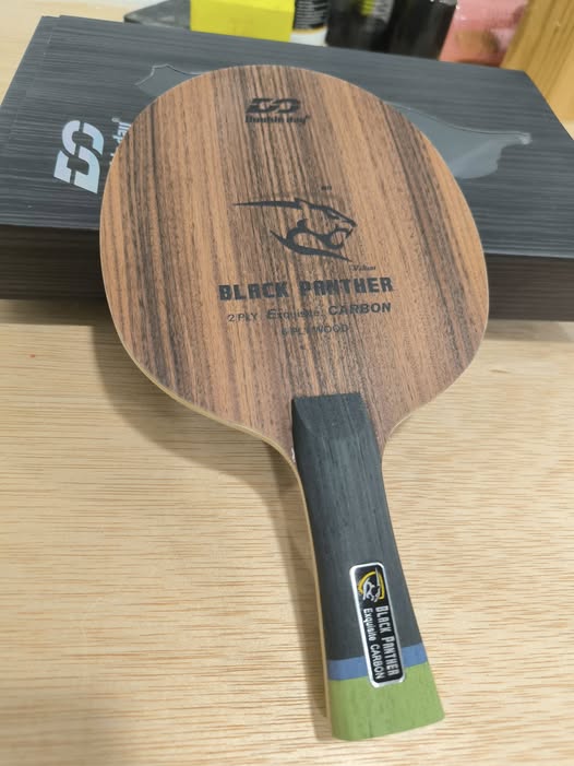 【Double Day】黑豹 玫瑰木薄碳拍 (獨家贈送STIGA 高級葫蘆拍套)