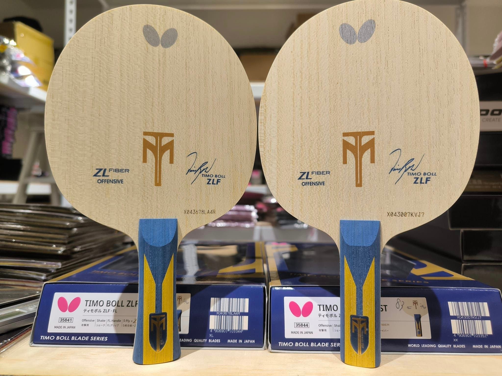 【BUTTERFLY蝴蝶】 TIMO BOLL ZLF 波爾ZLF