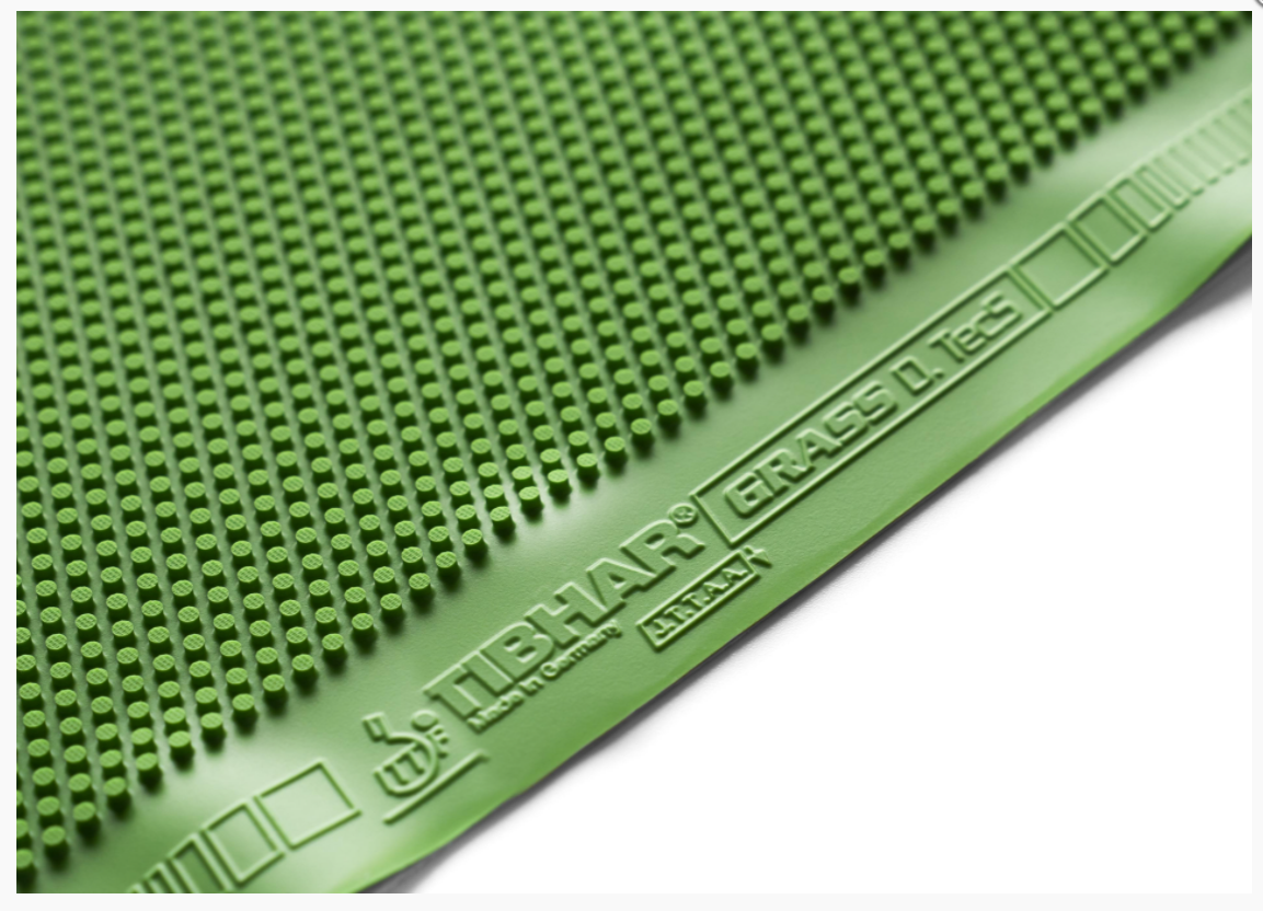 【TIBHAR】Grass D.TecS 魔草GS 版本 綠色膠皮(有蓋膠)