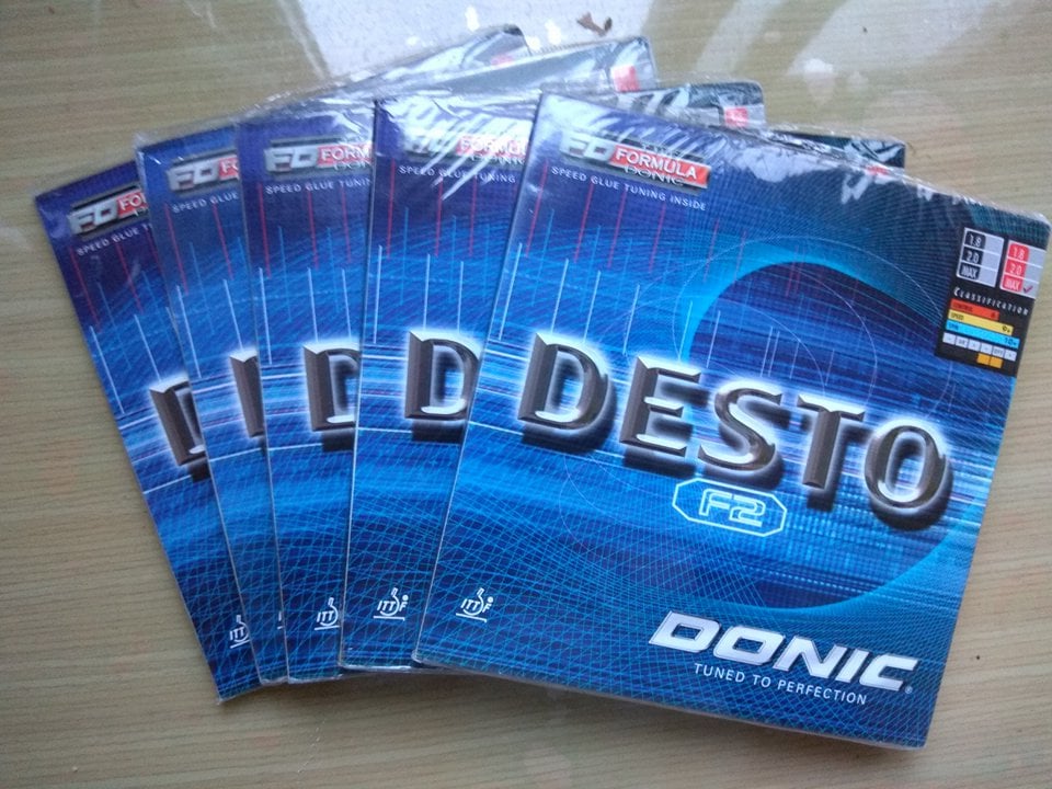 【DONIC】Desto F2 高密度內能海綿