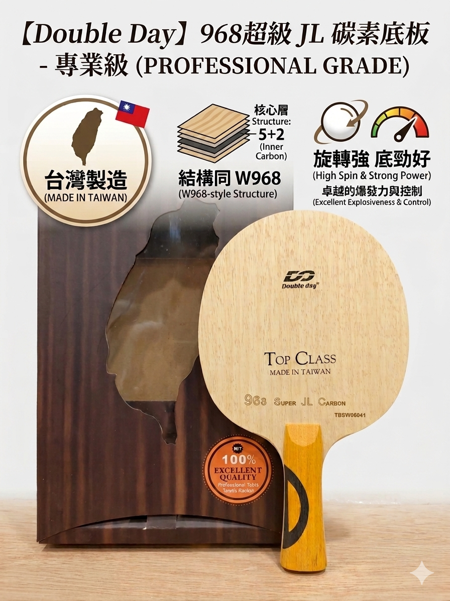 【Double Day】Top Class 968 超級纖維 結構同W968
