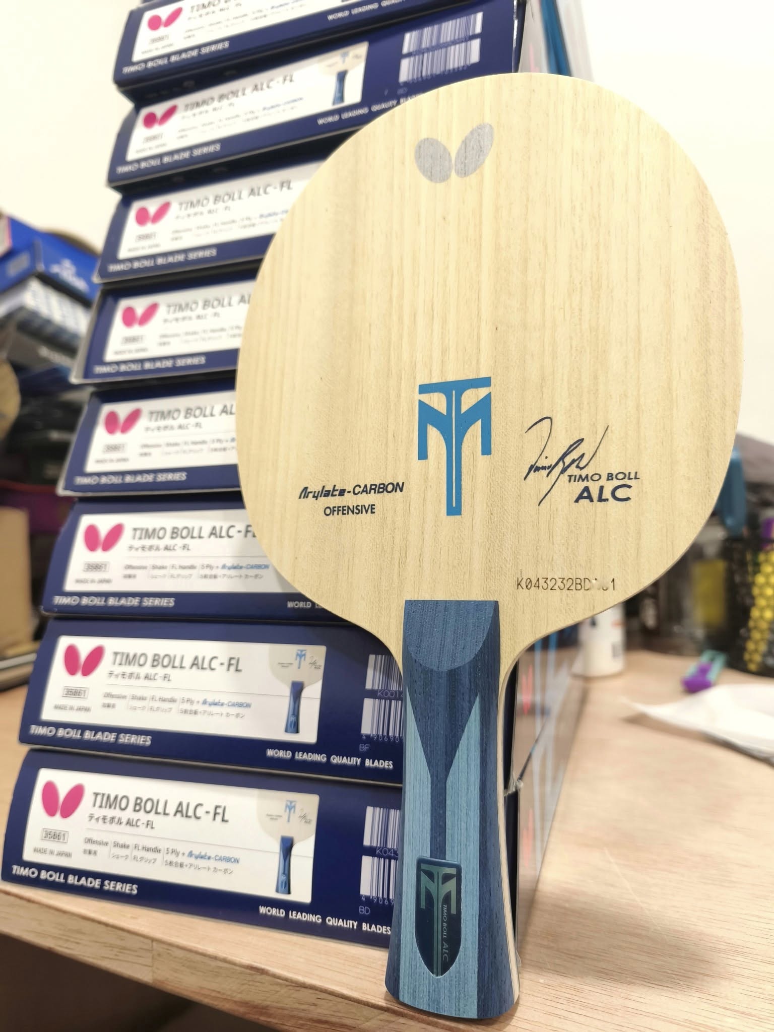 【BUTTERFLY蝴蝶】TIMO BOLL ALC 波爾ALC 波爾之劍