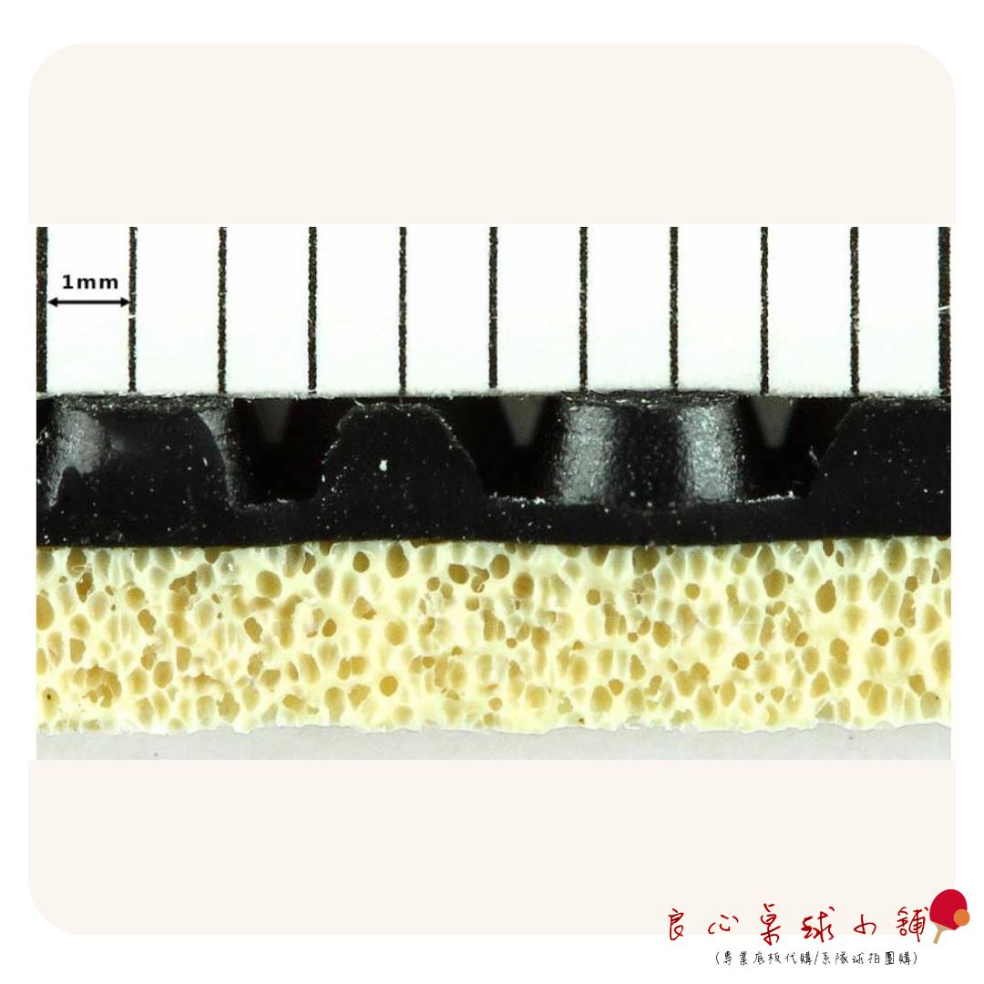 【YASAKA】RAKZA PO 氣泡式海綿短顆膠皮(世錦賽男單亞軍FALCK用皮)