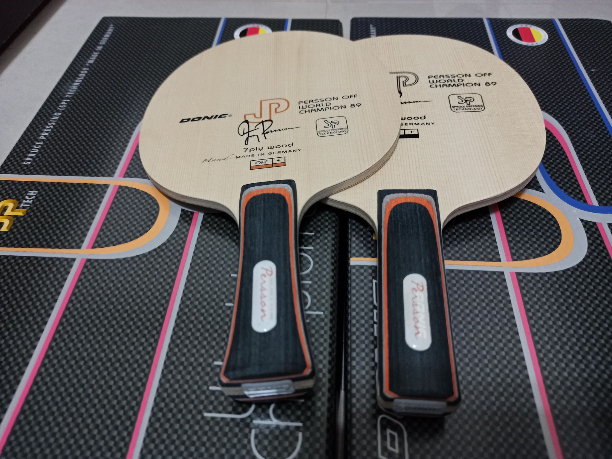 【DONIC】World Champion 89'' Persson OFF+ 德國ZLC刀板