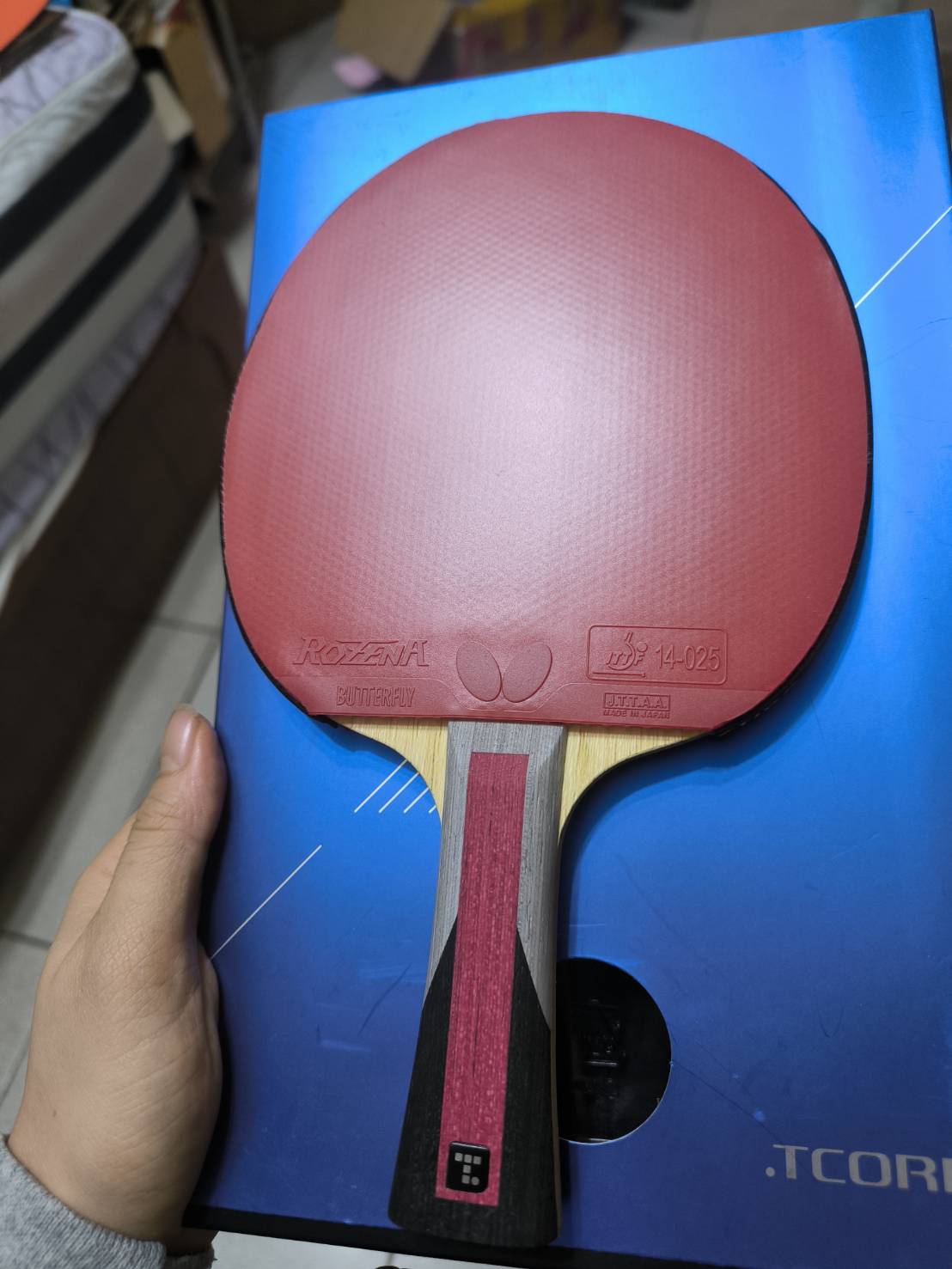 【 韓國蝴蝶王套餐 】TMOUNT F720套餐組合 ( Nittaku G1+ 蝴蝶 ROZENA )