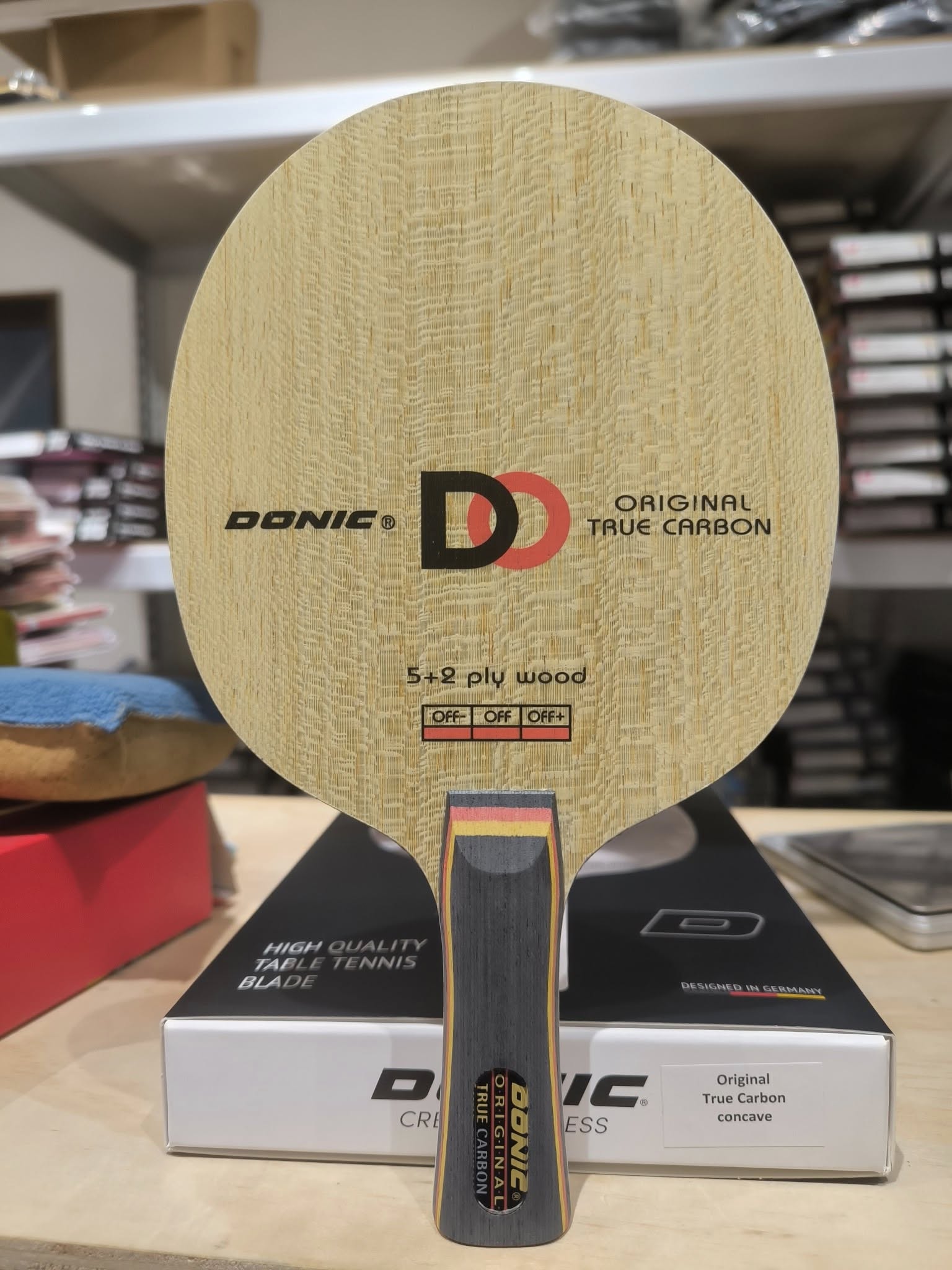 【DONIC】Original True Carbon 原奧洽真碳 5+2外置藍芳碳