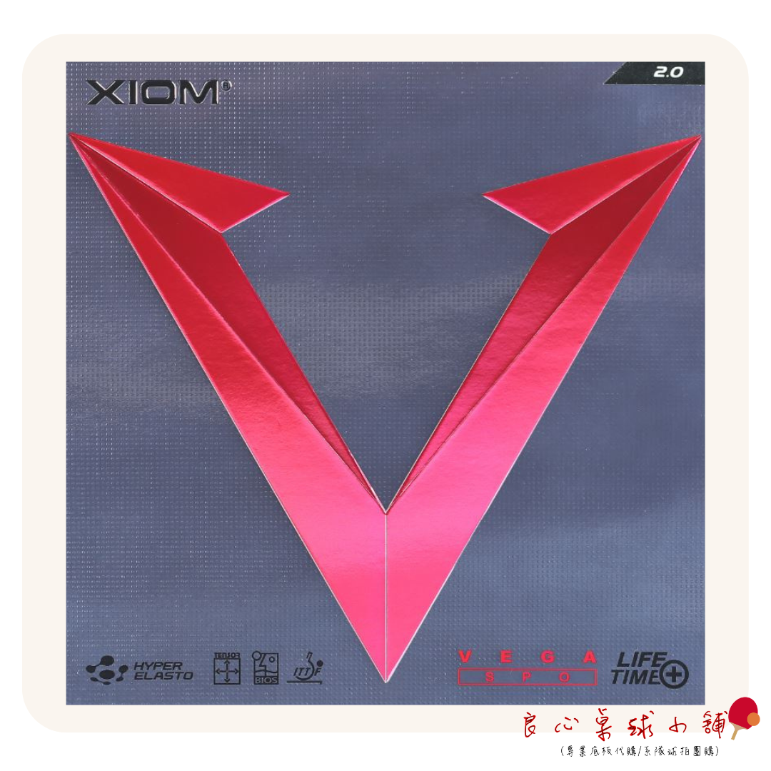 【XIOM】VEGA SPO 碳素內能海綿 短顆粒