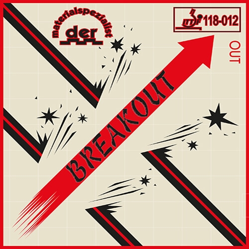 【 Der Materialspezialist 】德國材料專家 膠皮 短顆粒 - Breakout