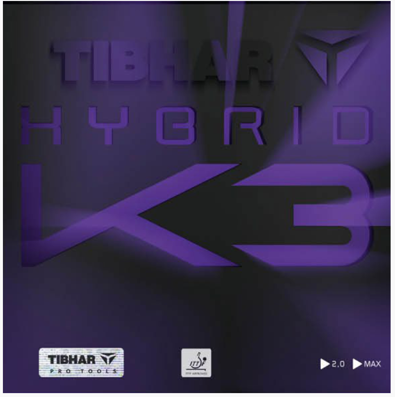 【TIBHAR】Hybrid K3 國家隊等級頂級正手皮 (陳建安正手套膠)