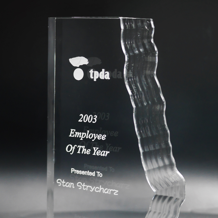 【壓克力獎牌／獎座】客製化∣脈動金山