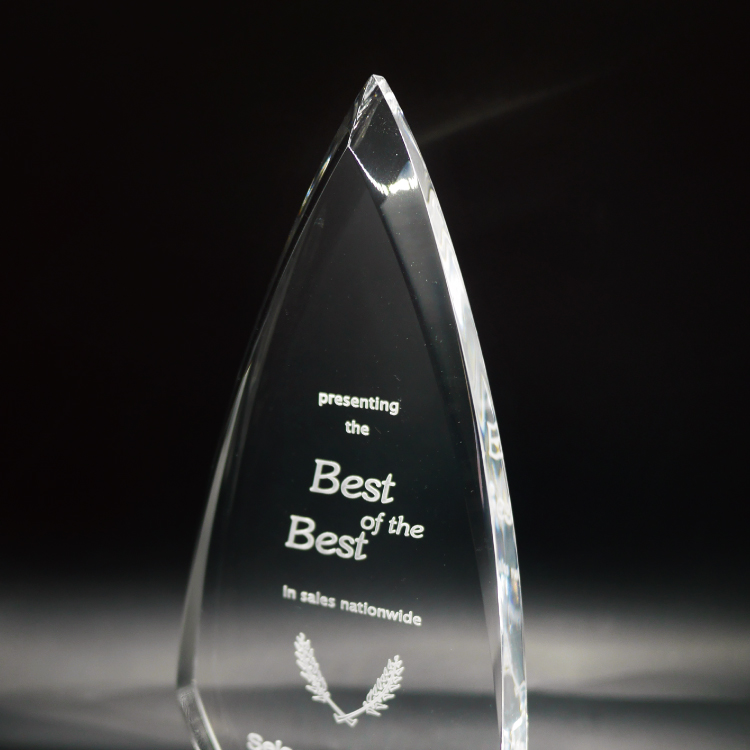 【壓克力獎牌／獎座】客製化∣永恆晶石