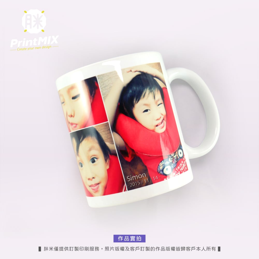 【馬克杯】熱轉印∣客製印刷