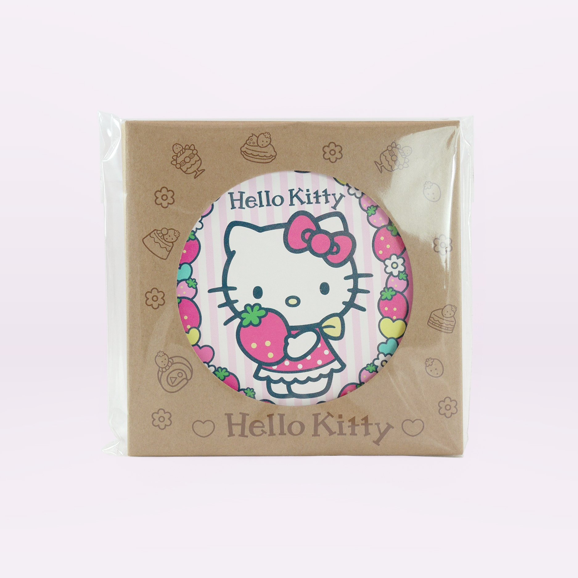 【陶瓷吸水杯墊】Hello Kitty官方正版授權 l 台灣鶯歌胚