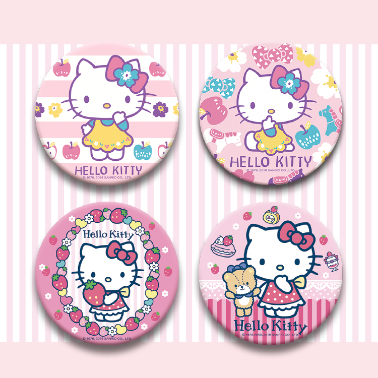 【陶瓷吸水杯墊】Hello Kitty官方正版授權 l 台灣鶯歌胚 (免運組合)