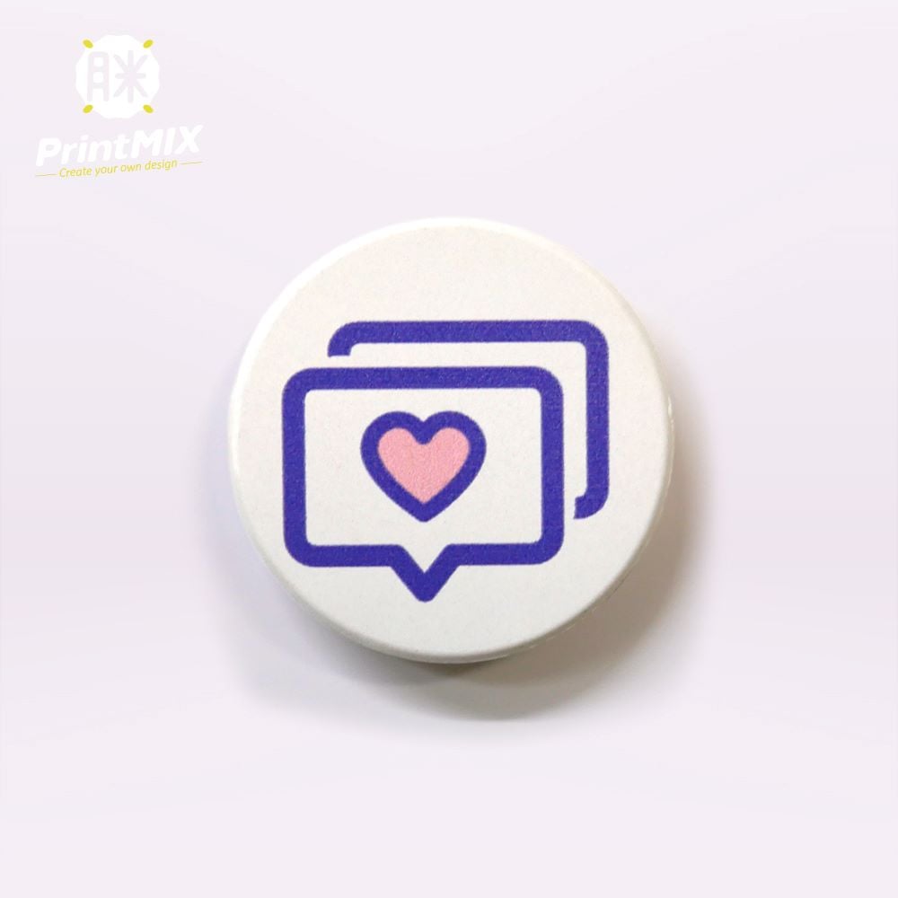 【陶瓷磁鐵】客製印刷 ∣圓形 ∣ 3cm