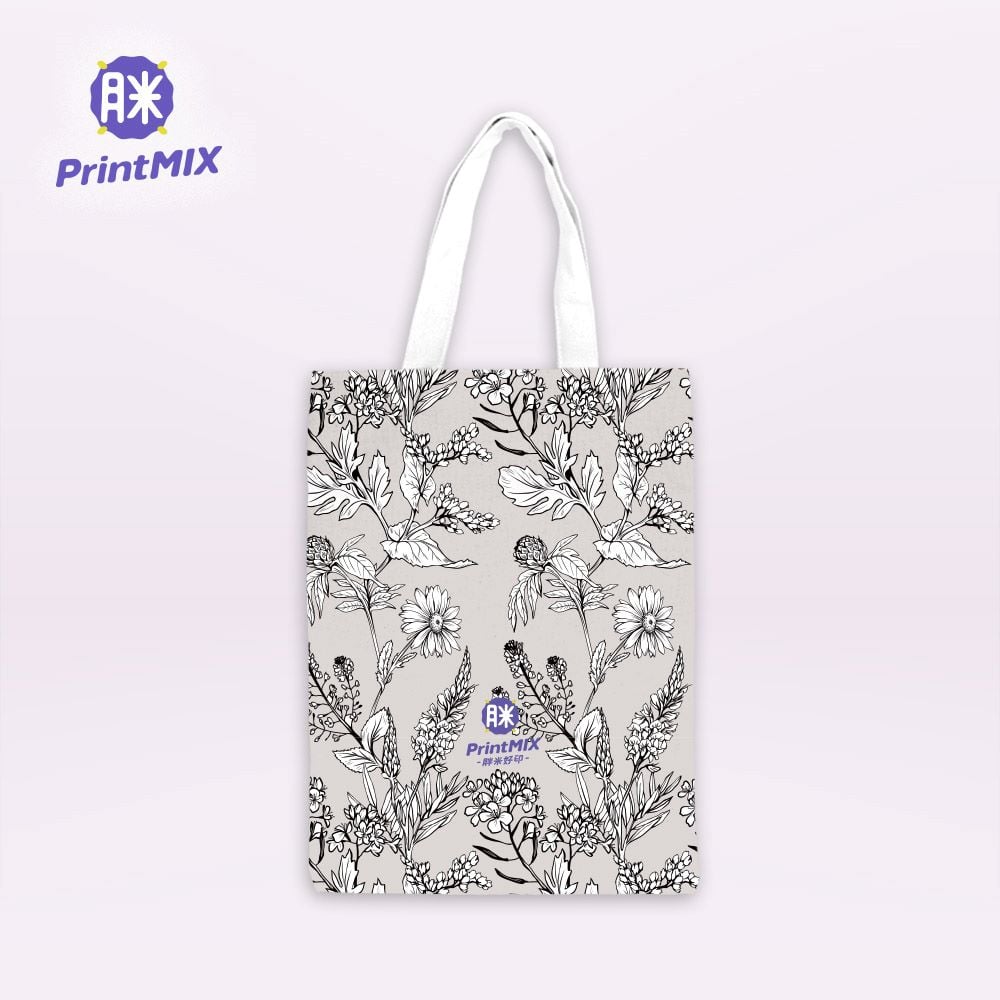 【環保帆布袋】客製｜大A4-直式｜獨家滿版全彩(10個起訂)