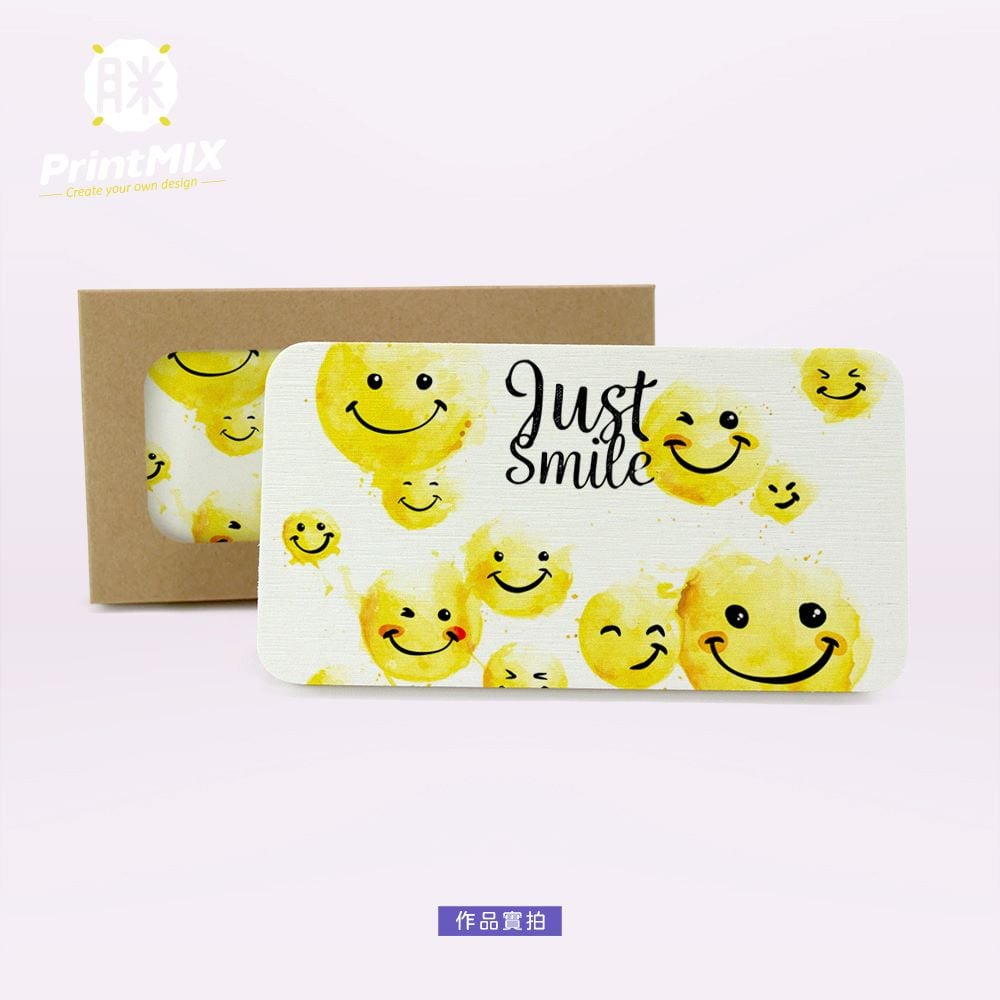 【硅藻土】客製印刷 ∣長方形 ∣ 吸水杯墊