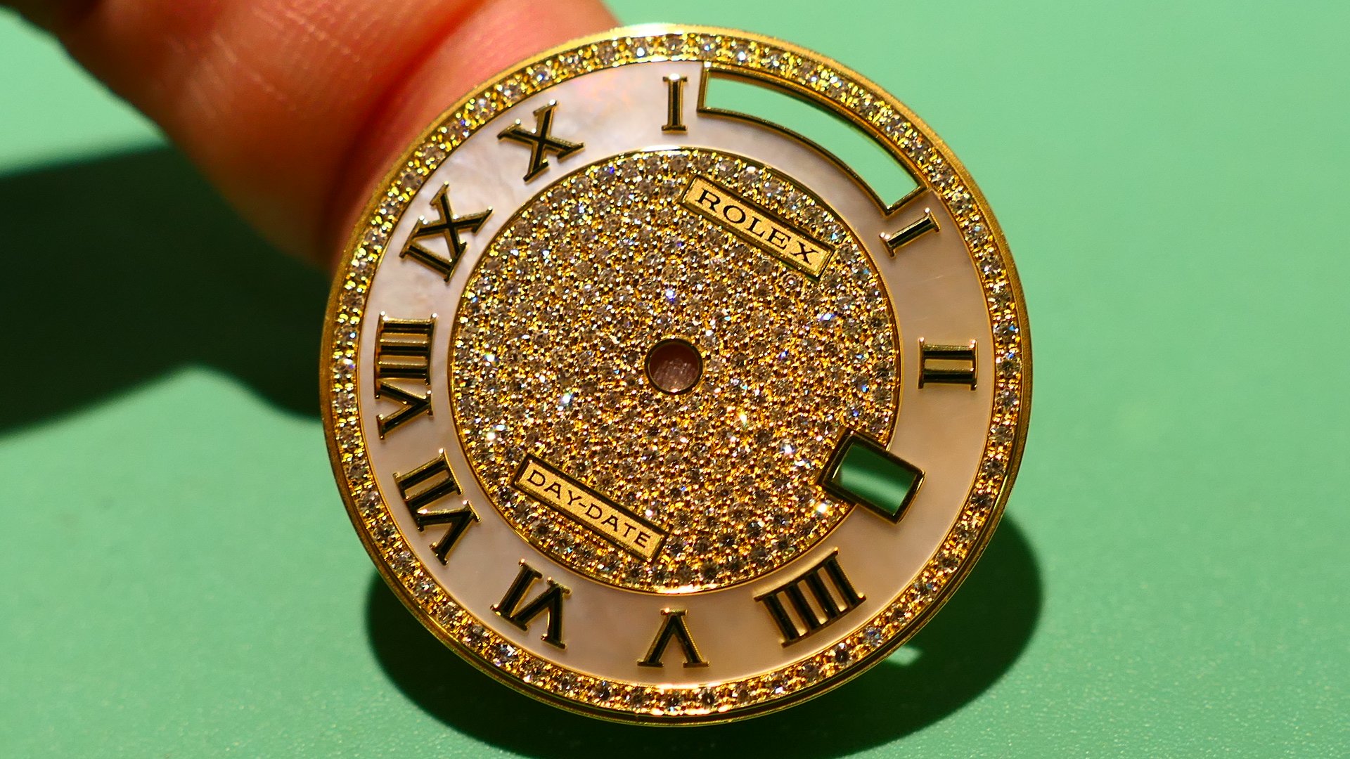 【美好時光】ROLEX勞力士原裝滿天星貝母面盤釋出（整片18K金制） DATEDATE 18038 18238 118238可用