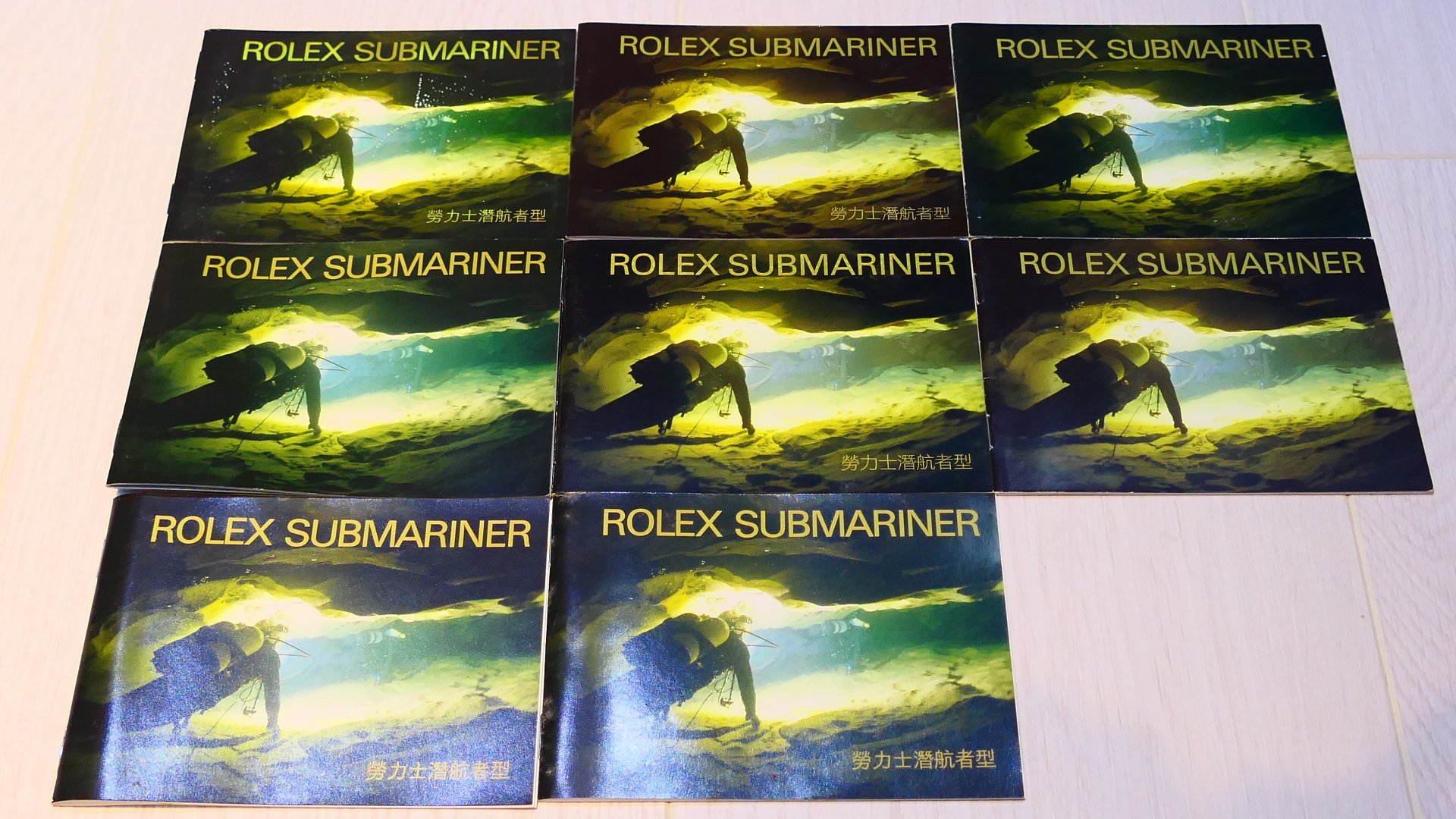 (美好時光) ROLEX 原廠手冊說明書SUBMARINER
