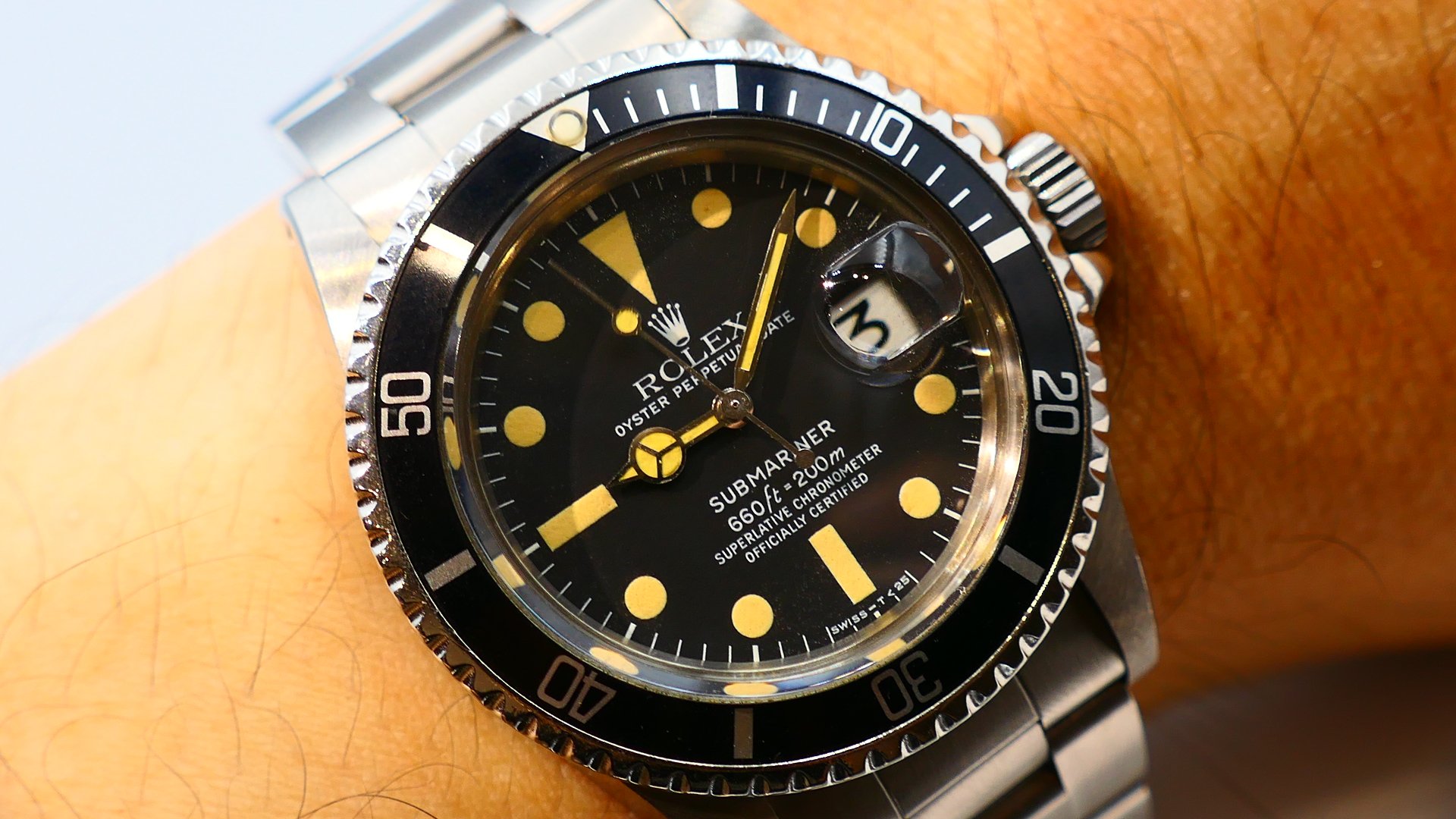 【美好時光】非重塗非發霉！1978年份勞力士ROLEX 1680膏藥面美品勞服保養過超美品