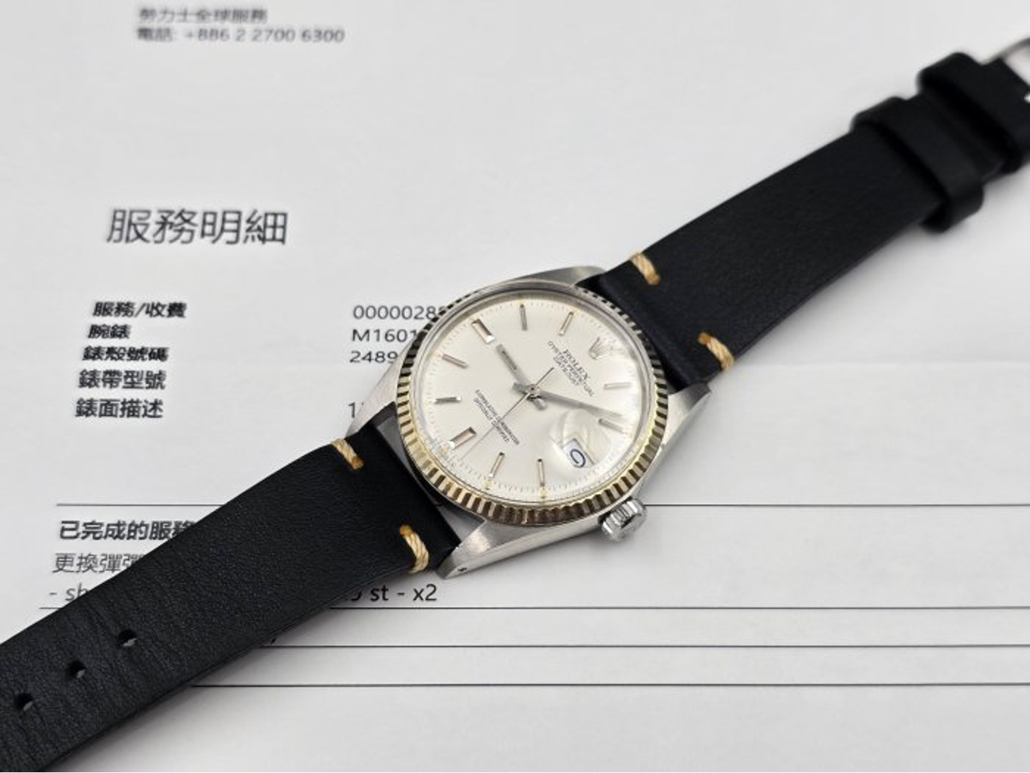 【美好時光】ROLEX 1601罕見消光白色面盤（蛋殼白）美品！RSC已驗畢 16014 16234參考