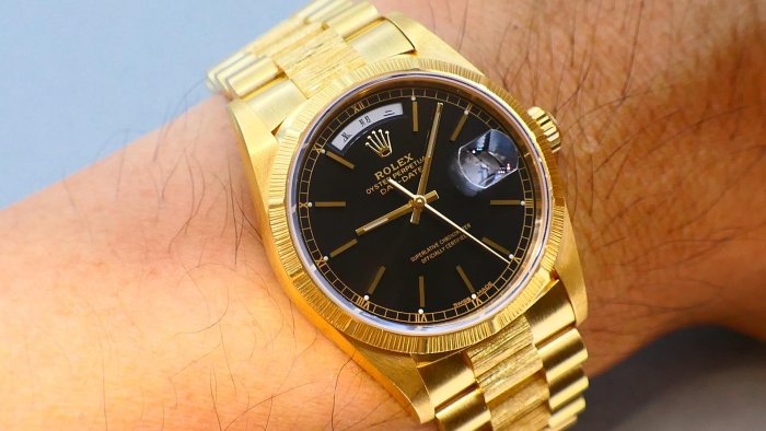 【美好時光】ROLEX勞力士18248 3155雙快調樹紋款罕見一手錶無拋整超美品勞服保固中 18038 18238參考