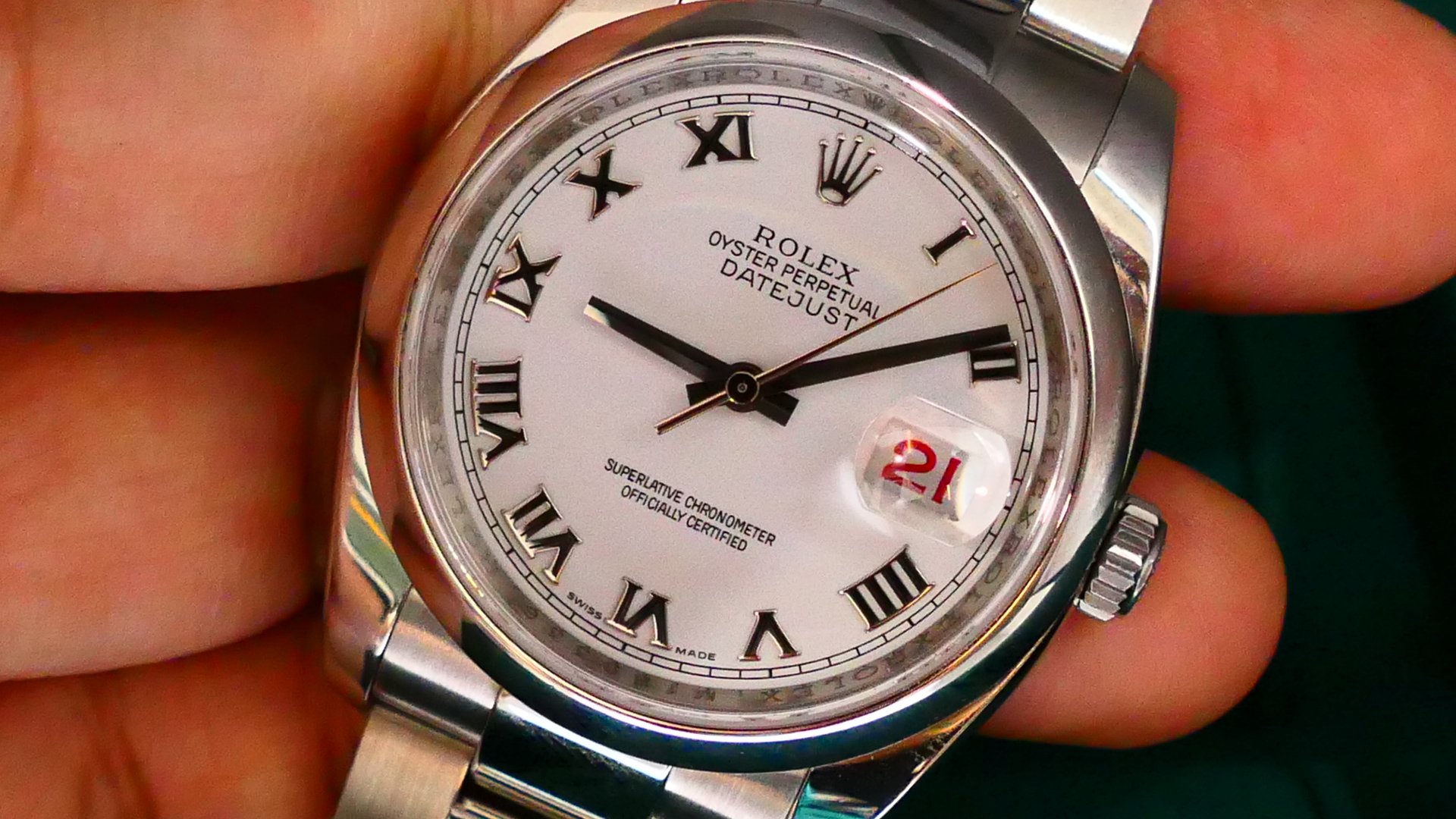 【美好時光】最低價！勞力士ROLEX 116200白羅馬近新美品盒單全大全配