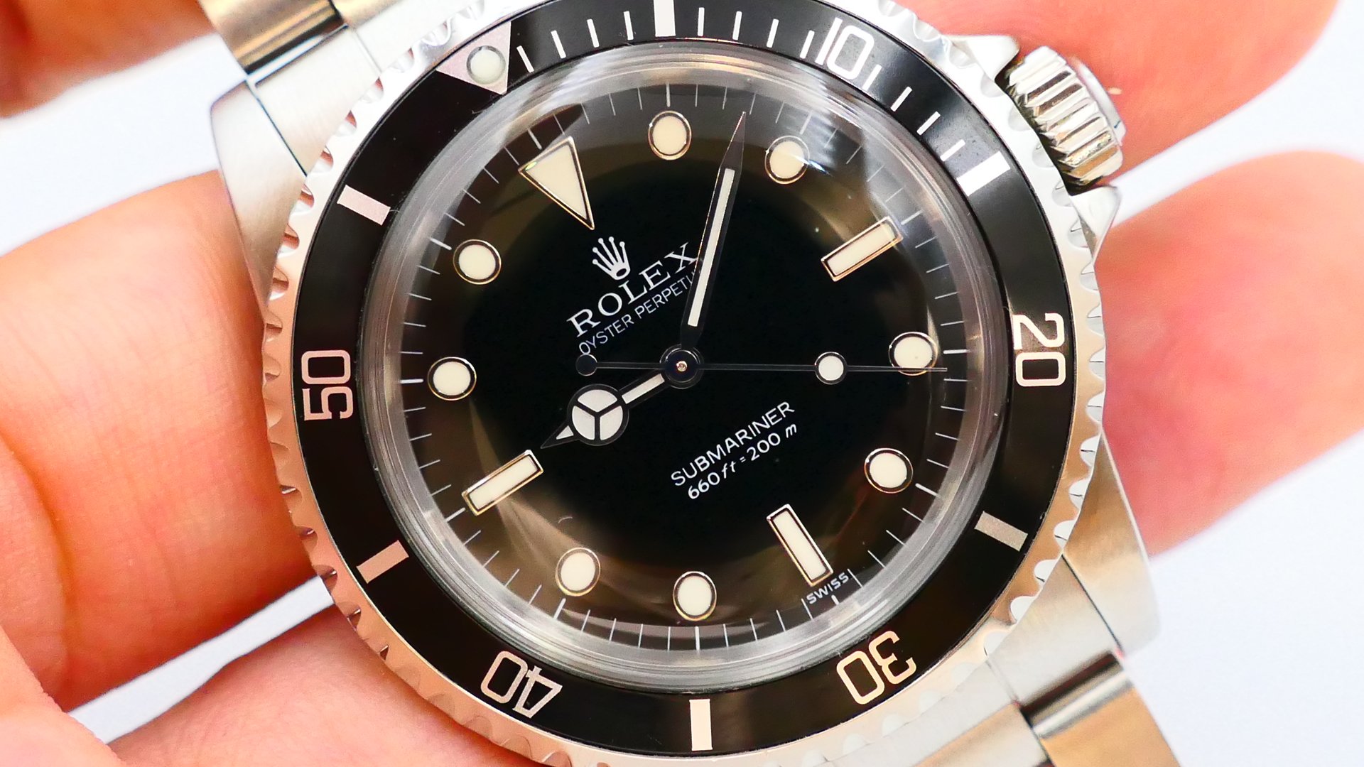 【美好時光】罕見1984年份勞力士ROLEX 5513 Glossy Dial美品勞服已驗證