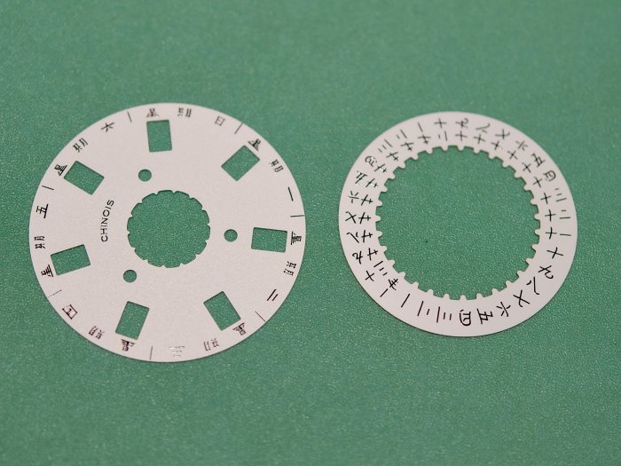 【美好時光】ROLEX勞力士原裝雙中文星期日期盤18238 3155機芯DD可以裝（RSC取得全新品）