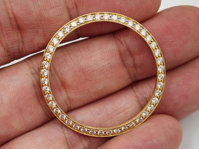 【美好時光】ROLEX勞力士訂製高品質鑽圈真金真鑽 1803 18038 18238 118238等都可用