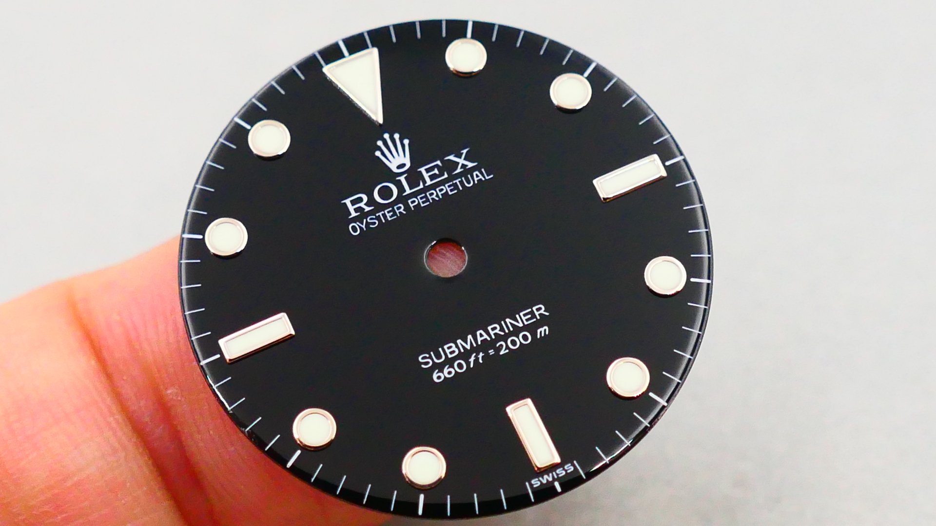 【美好時光】ROLEX勞力士5513 原裝新品SERVICE DIAL老運動面盤！