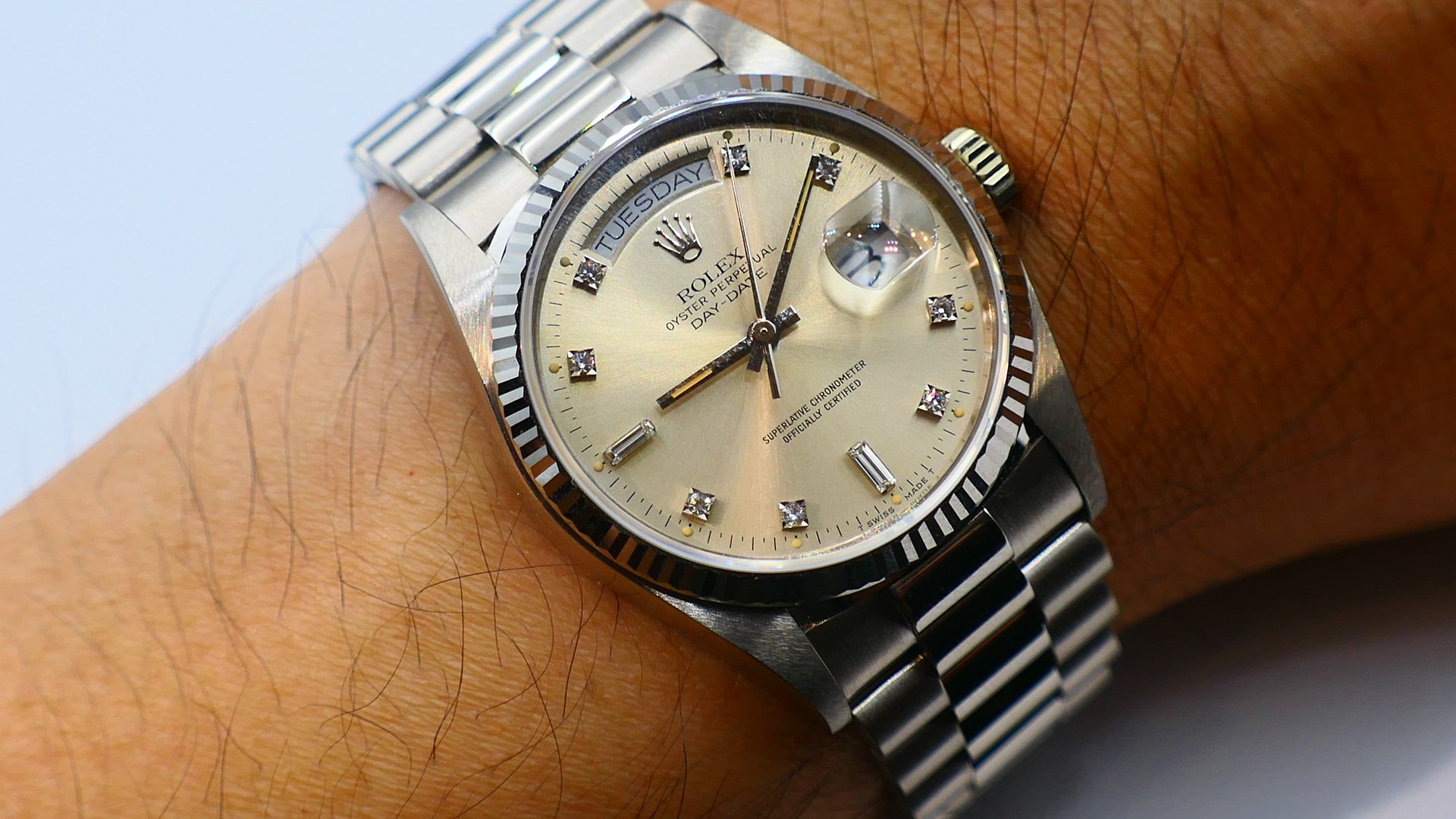 【搭時光機來的】近庫存新品R字頭ROLEX勞力士18039盒單全藏品