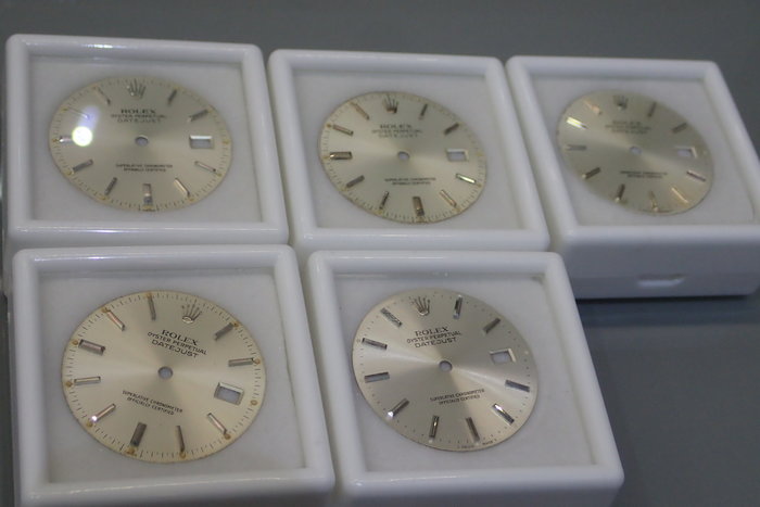 (美好時光）ROLEX勞力士原裝銀色面盤DATEJUST 16014 16234專用