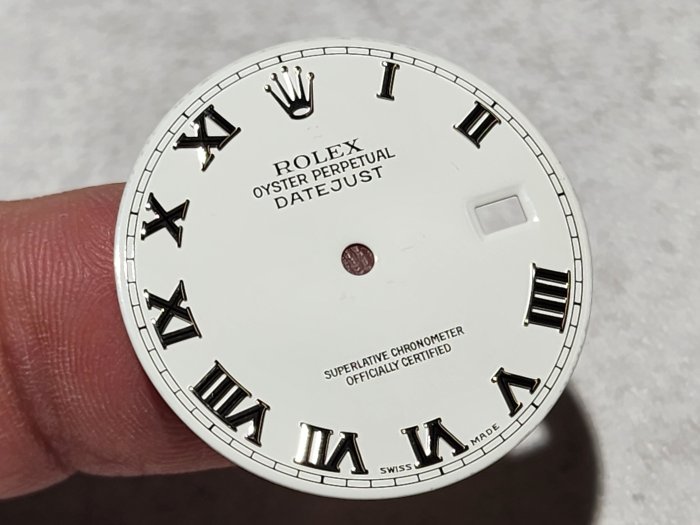 (美好時光）ROLEX勞力士原裝大羅馬白面盤DATEJUST 16014 16234專用
