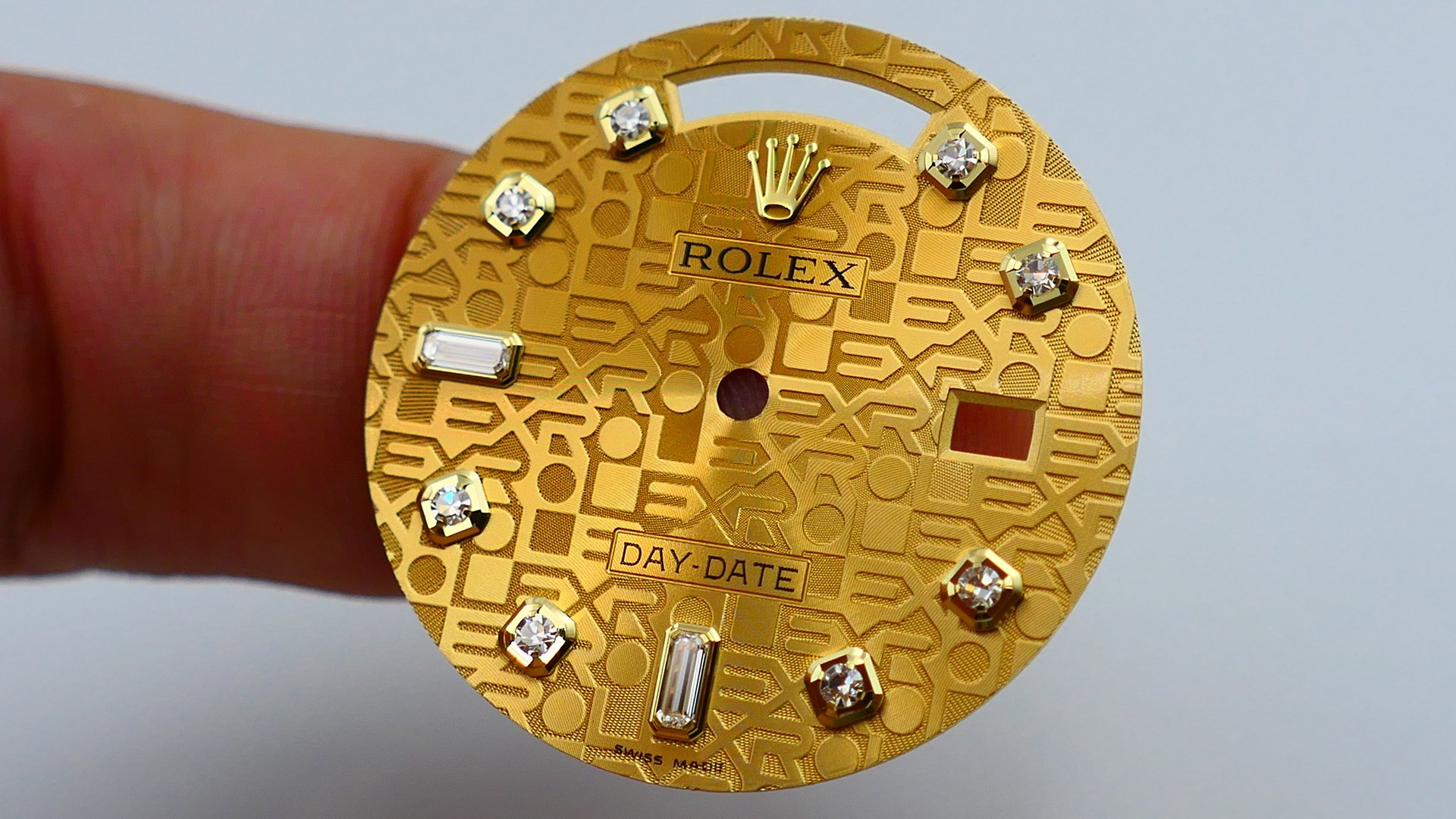 【美好時光】罕見！ROLEX勞力士原裝新款電腦面『大顆鑽石』單面盤釋出 DATEDATE 18038 18238 118238 可用