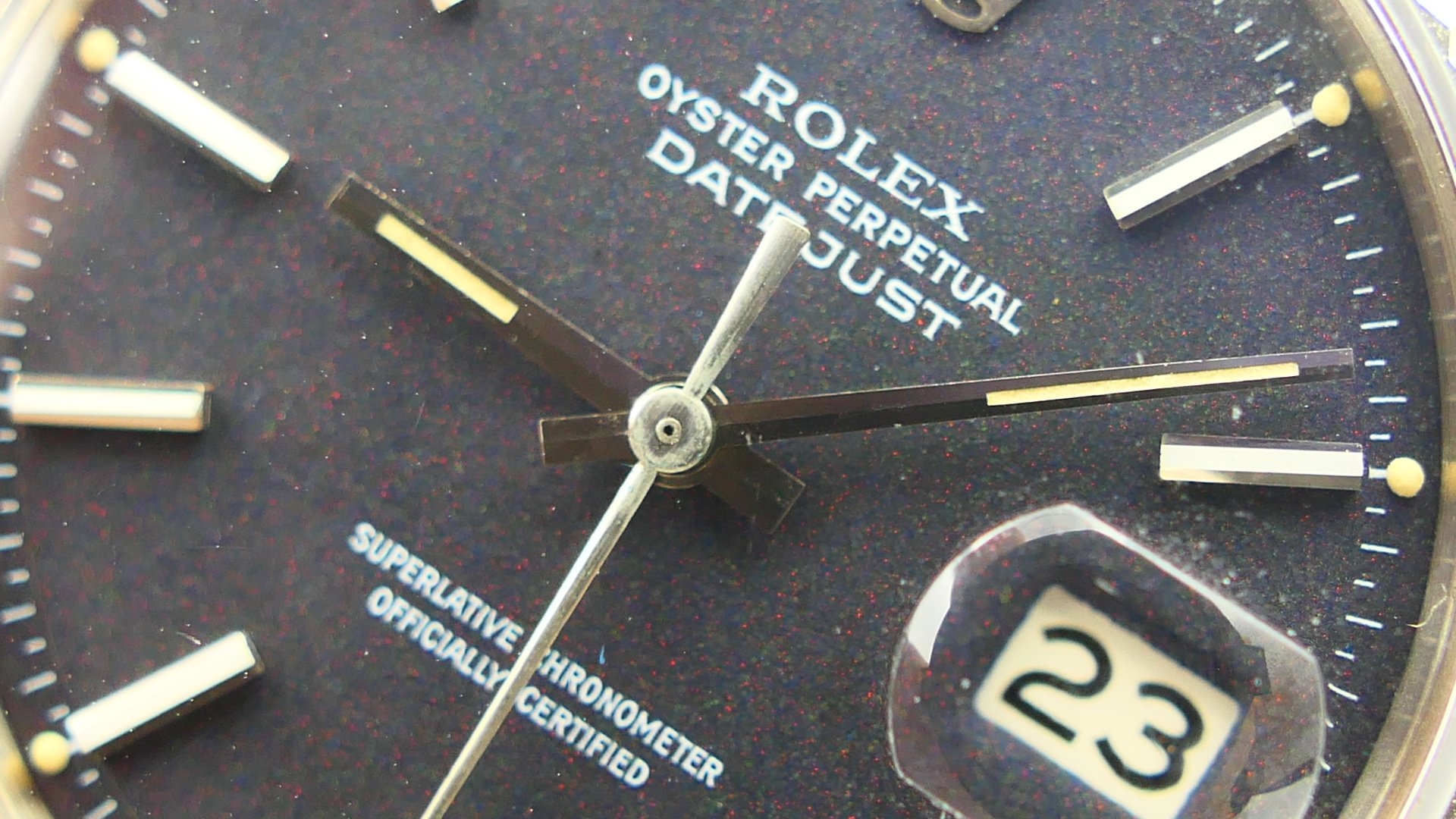 【美好時光】ROLEX 1601極罕見五彩斑斕confetti Dial（1603 16014 16234參考）