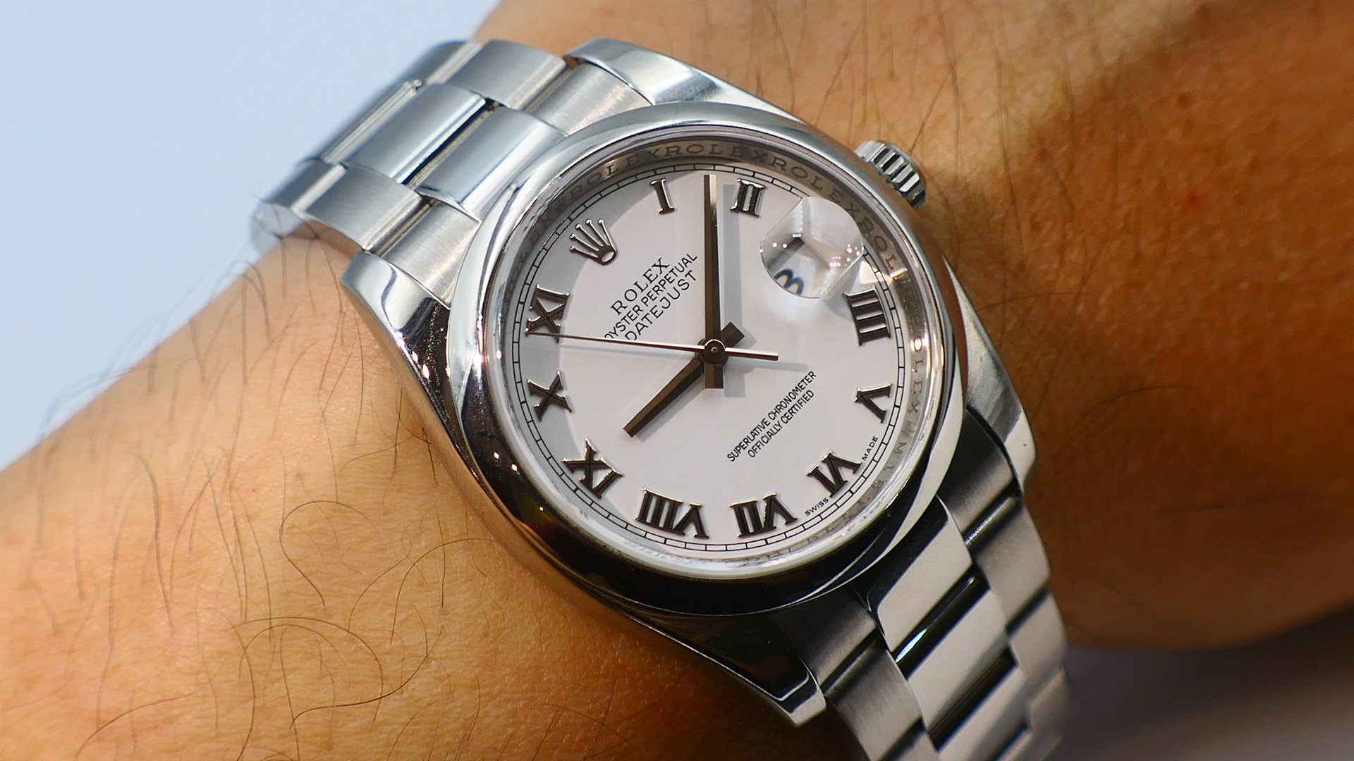 【美好時光】最低價！勞力士ROLEX 116200白羅馬近新美品盒單全大全配