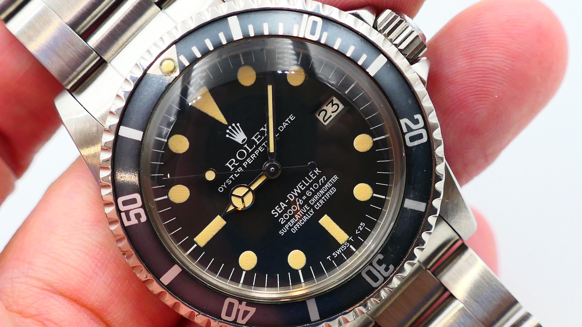 【美好時光】壓箱寶收藏！ROLEX勞力士1665 Rail Dial 超級無敵完整大全配！