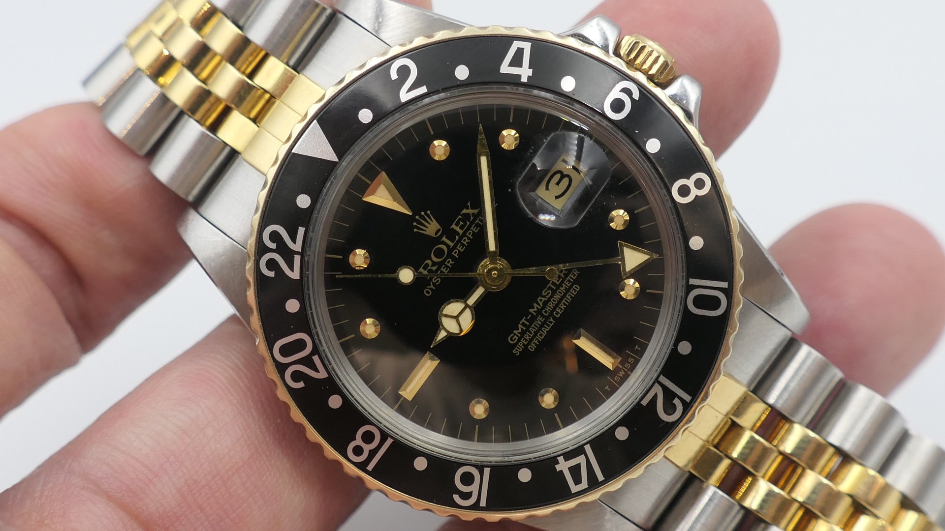 【美好時光】極品鉚釘面五珠帶版本1979年份ROLEX勞力士16753 nipple dial