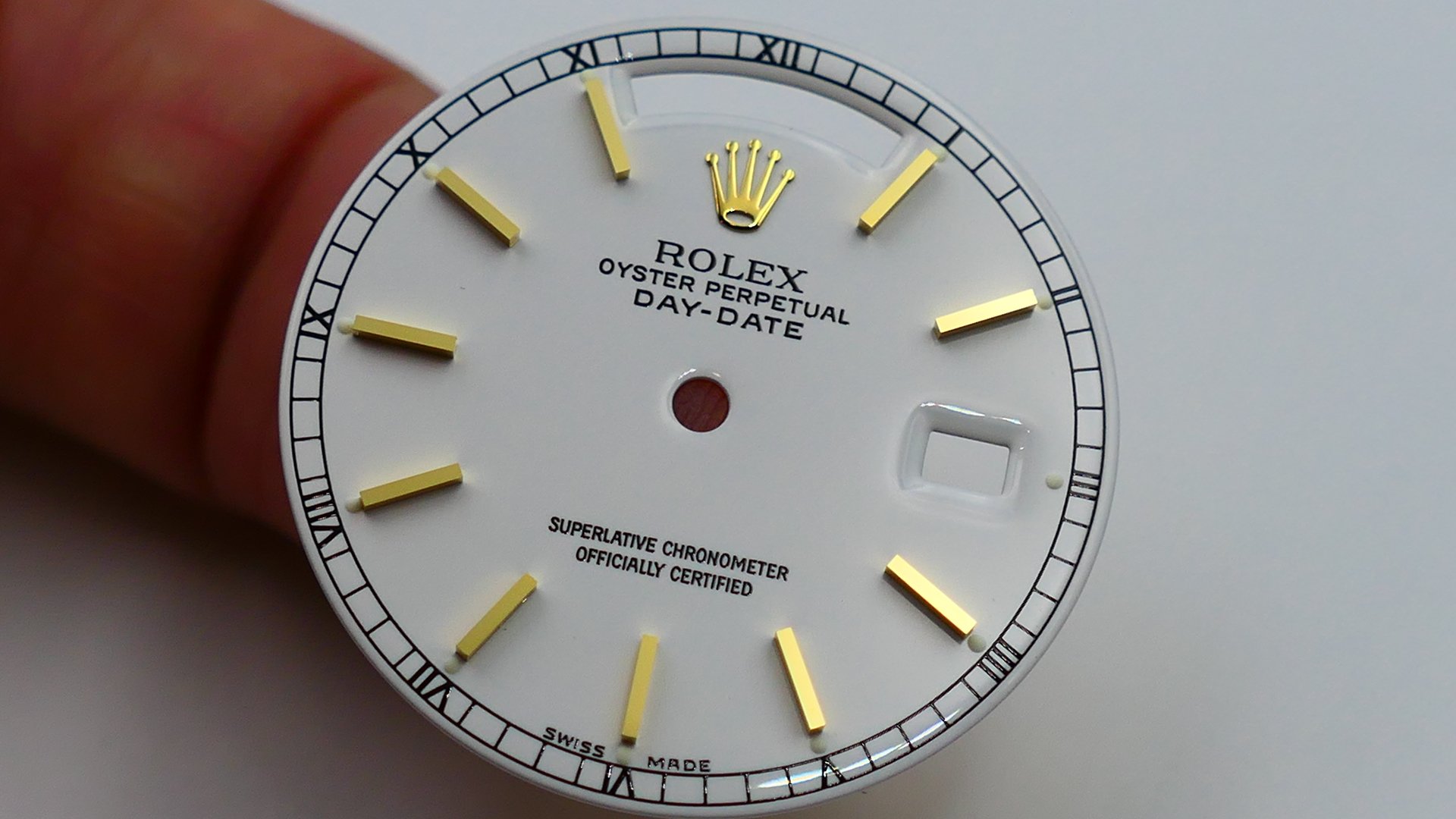 【美好時光】ROLEX勞力士原裝白色面盤新品釋出 DATEDATE 18038 18238 可用