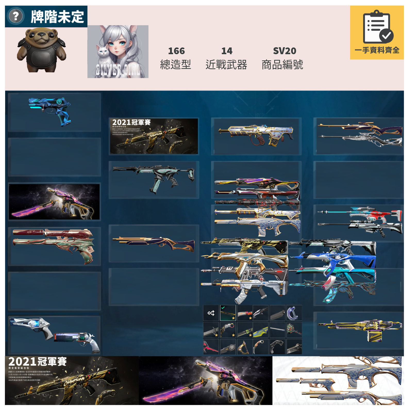 【編號SV20】月付1200元起 主打絕版冠軍21套+24套+瓷藝套 冠一四掠奪龐克惡鬼紫金邊陲蓋亞等造型