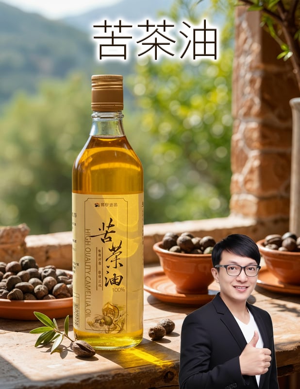 【唐奇嚴選】低溫壓榨 100% 苦茶油 600ml