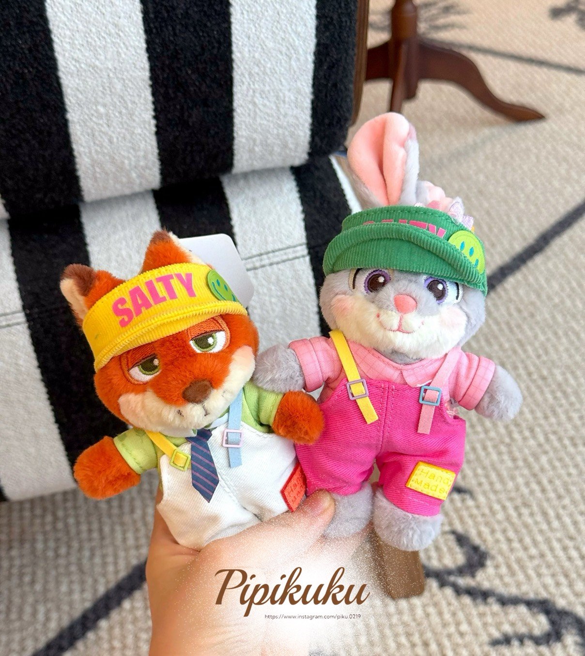 𝐙𝐨𝐨𝐭𝐨𝐩𝐢𝐚海外限定《瘋狂動物城吊帶褲cp掛件》